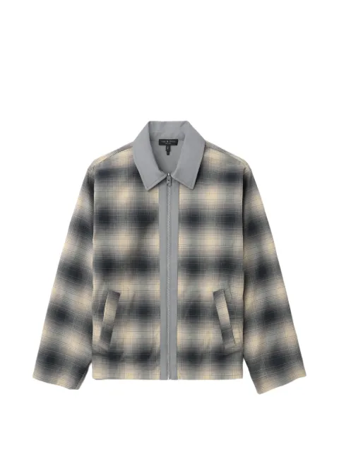rag & bone reversible plaid jacket Black RA6Y25H0MOW