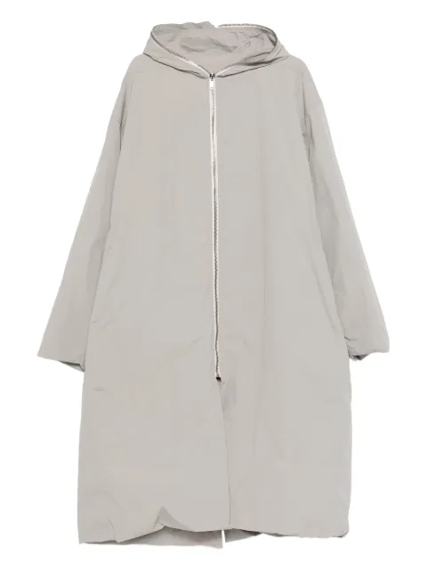 Rick Owens zip-fastening hooded coat Grey RR02E1908MT