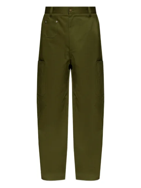Givenchy multi-pocket loose-fit trousers Green BM51PN15XZ