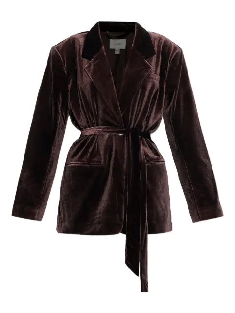 Gestuz Gzvitta velvet blazer Brown 10910717
