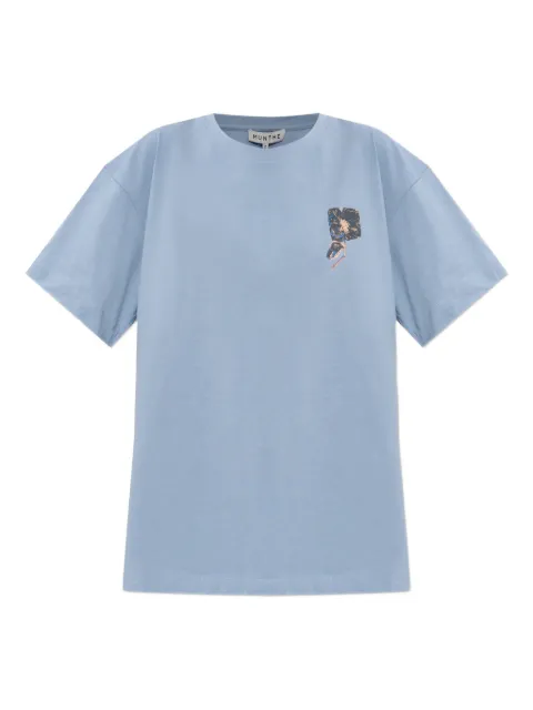 MUNTHE graphic-print T-shirt Blue 254112025464