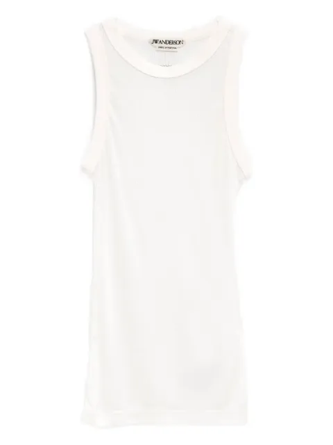 JW Anderson ribbed tank top White JO0291PG1904