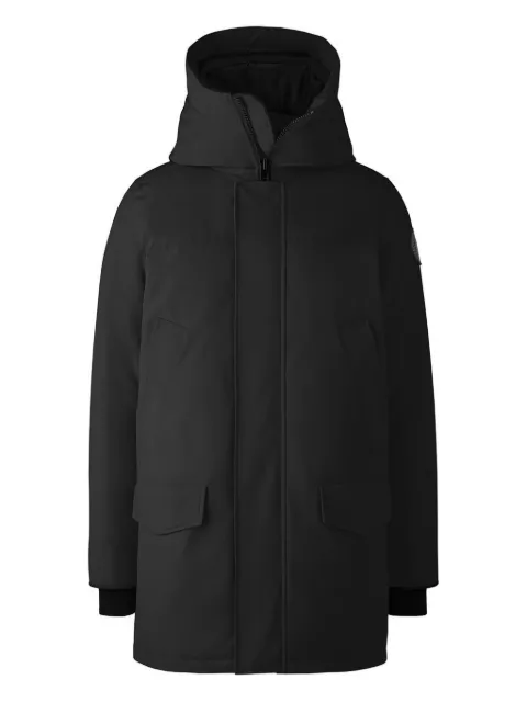 Canada Goose Langford hooded logo-patch coat Black 2052MB