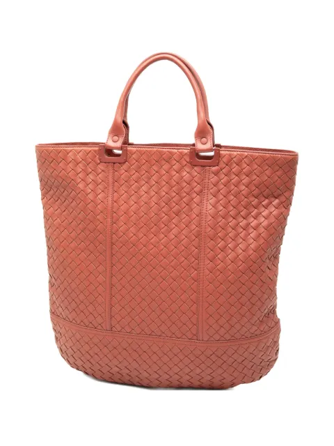 Bottega Veneta Pre-Owned 2012-2025 Nappa Intrecciato tote bag Orange CKXEYZ1GQDCTHVWM