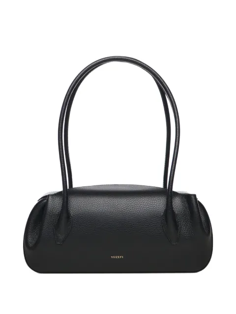 Yuzefi mini Oyster leather shoulder bag Black OYSTER