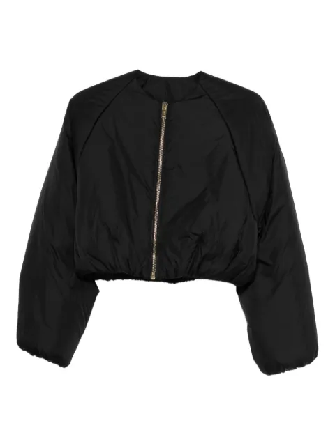 Alaïa pleated bomber jacket Black AA9V1210W158C