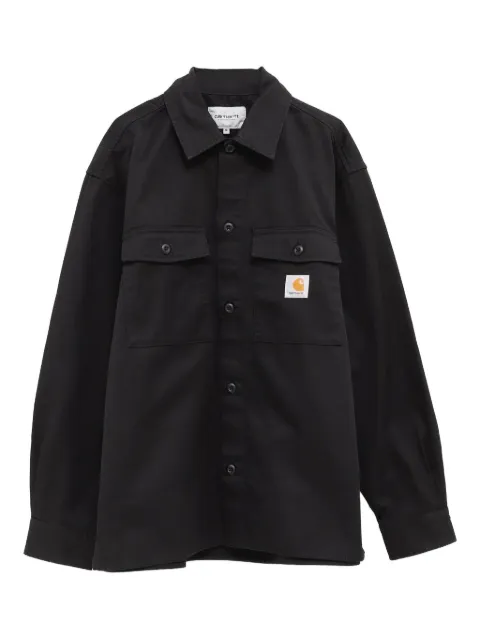 Carhartt WIP Kelly chest-pockets shirt jacket Black I036271