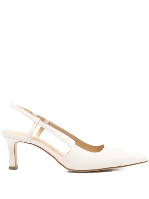 Michael Michael Kors slingback-strap leather pumps Neutrals 40R6AOMS1L