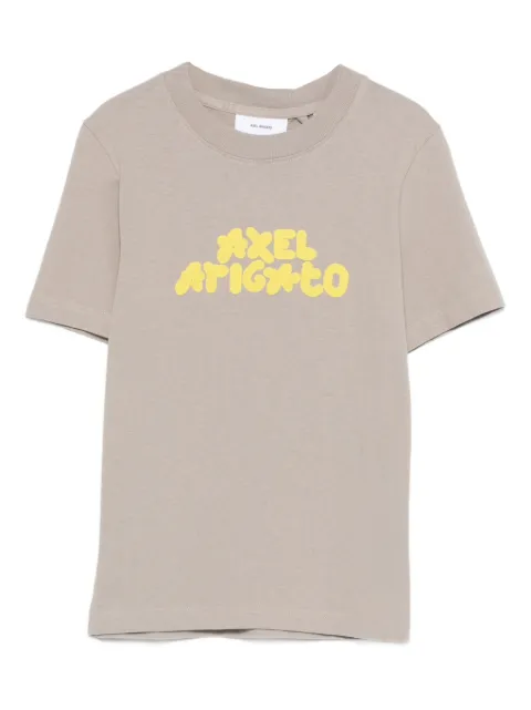 Axel Arigato Bubble logo-print T-shirt Grey A3848004