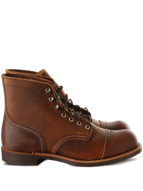 Red Wing Shoes Iron Ranger® lace-up boots Brown 08085D