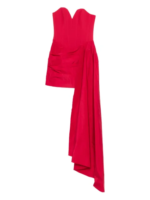 Rebecca Vallance Zarya bustier mini dress Red 25041249