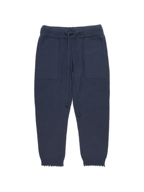 Uma Wang drawstring pocket ankle trousers Blue UK7558