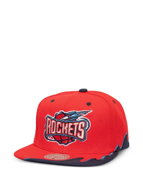 Mitchell & Ness Rockets embroidered baseball cap Red HS8040HRORED1OS