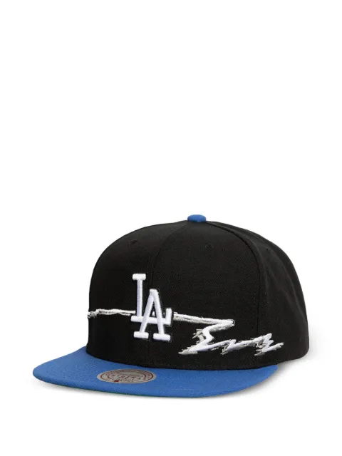 Mitchell & Ness x MLB Dodgers embroidered baseball cap Black HS9543LADBLCKOS