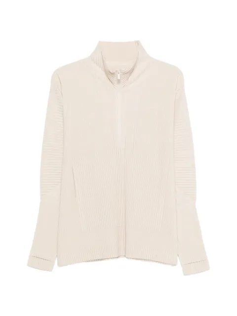 Homme Plissé Issey Miyake monthly colors march top Neutrals HP66JK032