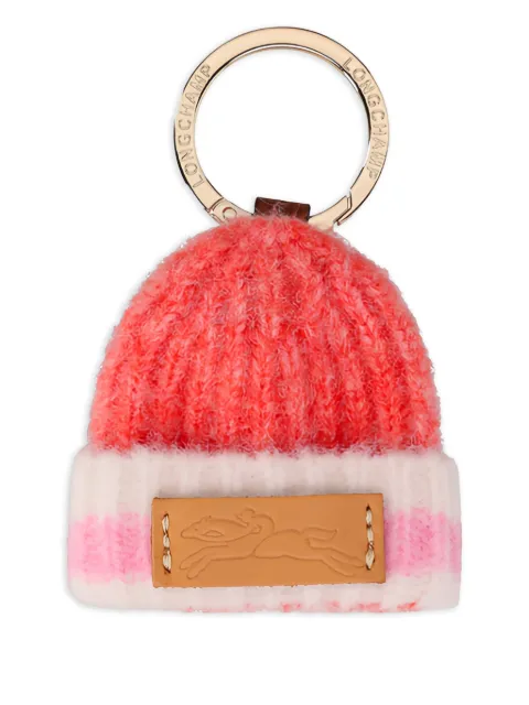 Longchamp Le Pliage collection keyring Pink 36111HITM29