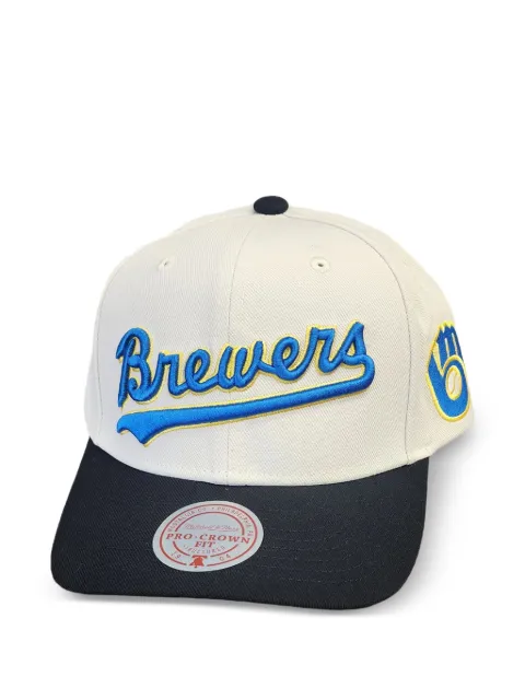 Mitchell & Ness Cooperstown Brewers baseball cap White HP11517MBROFWHOS