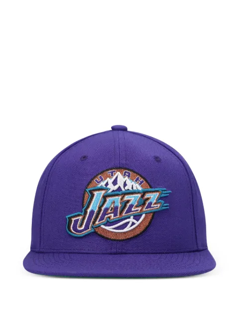 Mitchell & Ness Jazz Hardwood Classics embroidered flat cap Purple HHSS3258UJAYYPPPPURPOS