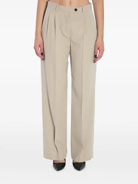 The Row Virgil pleated trousers Neutrals 10539W2812