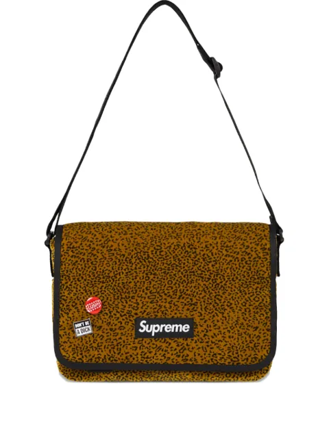 Supreme textured shoulder bag Brown SU26345