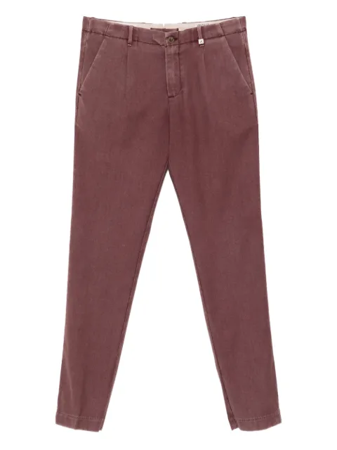 Myths front-pleat trousers Red 25WM09L99