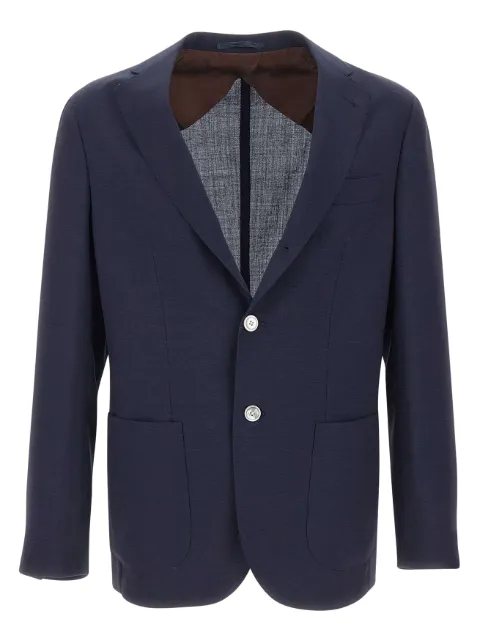 Barba button blazer Blue 160002UJIMMY0002