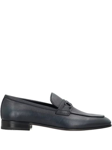 Ferragamo Gancini detail loafers Blue 789508