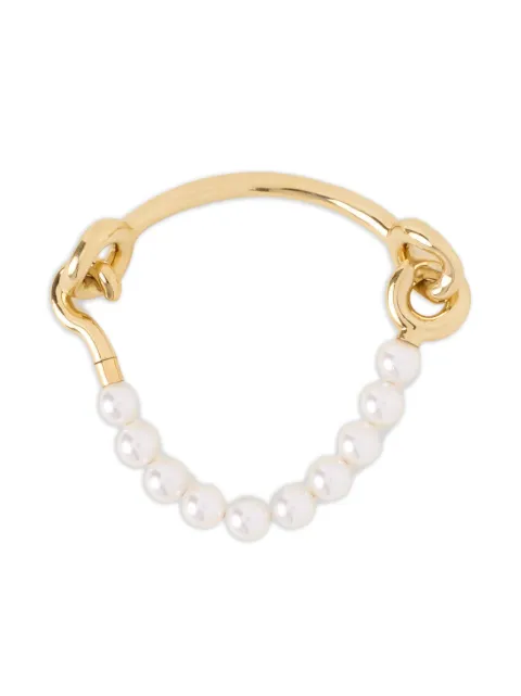 Lanvin knot pearl bracelet Gold AWCJCBL5LPPCP26