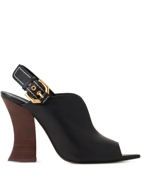 Lanvin buckle-strap sandals Black FWSAMS10NAPAP26