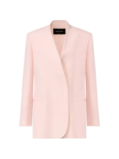 Fabiana Filippi belted blazer Pink GCD276F661D5440000