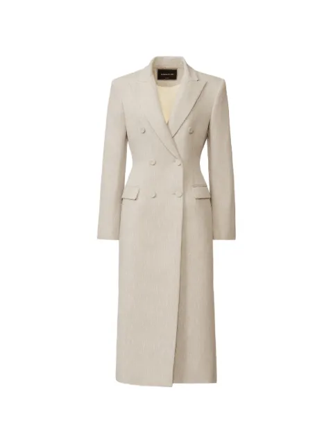 Fabiana Filippi double-breasted coat Grey CTD266F437D9570000