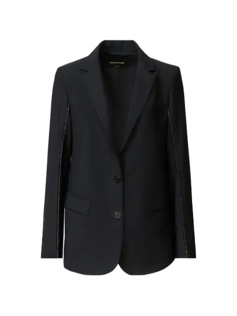 Fabiana Filippi notch-lapels blazer Blue GCD266F218L771