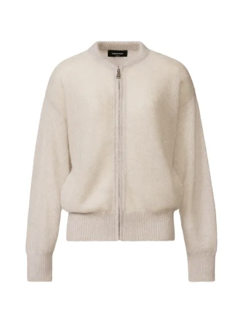 Fabiana Filippi zip-up bomber jacket Neutrals MAD266F203L7950000