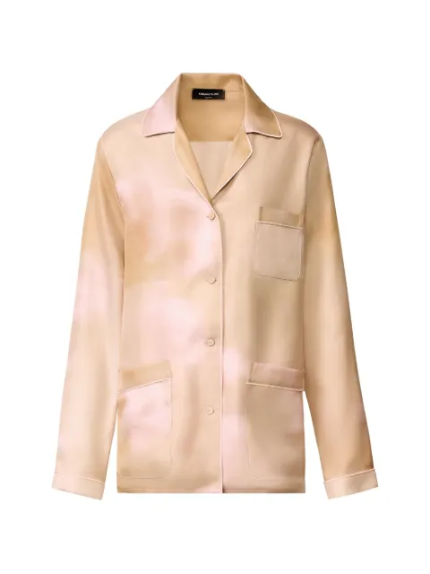 Fabiana Filippi pocket tie-dye top Neutrals CAD276F773D972