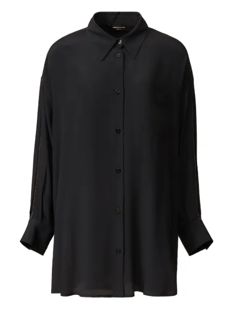 Fabiana Filippi buttoned long-sleeved shirt Blue CAD266F301L7750000