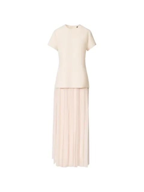 Fabiana Filippi pleated dress Pink ABD276F643M1130000