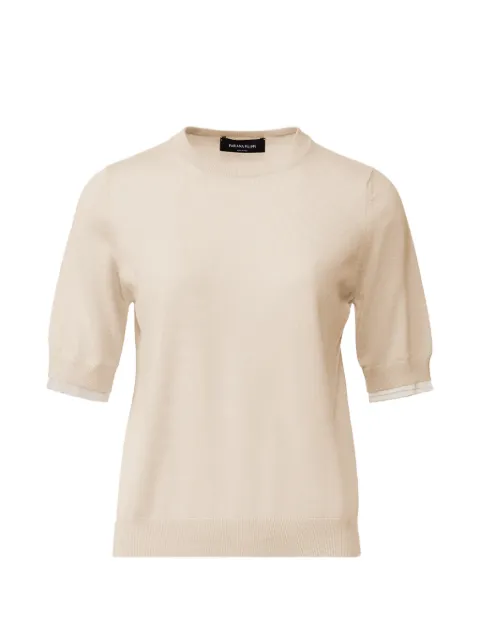 Fabiana Filippi short-sleeves T-shirt Neutrals MAD266F042L9300000