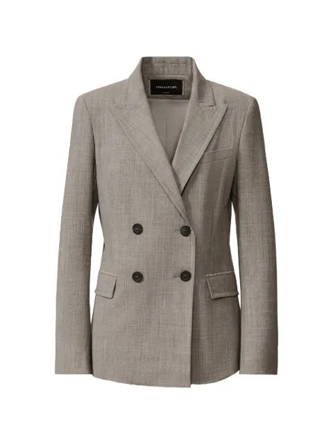 Fabiana Filippi double-breasted blazer Grey GCD266F214L7630000