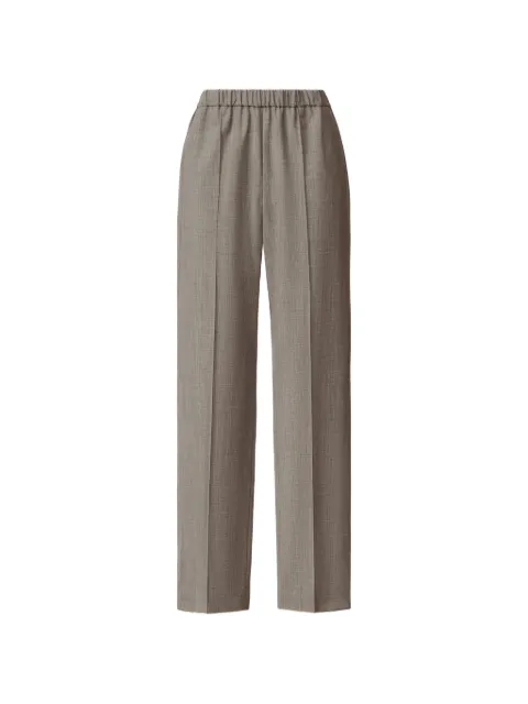 Fabiana Filippi elasticated-waist straight trousers Grey PAD266F322L7630000