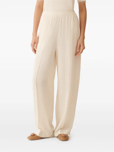 Fabiana Filippi elasticated-waist pocket trousers Neutrals PAD276F336M1500000