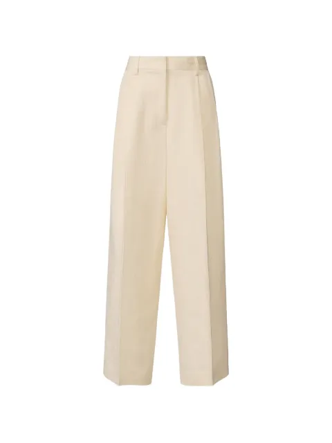 Fabiana Filippi drop fil coupé trousers Neutrals PAD266F367D9570000