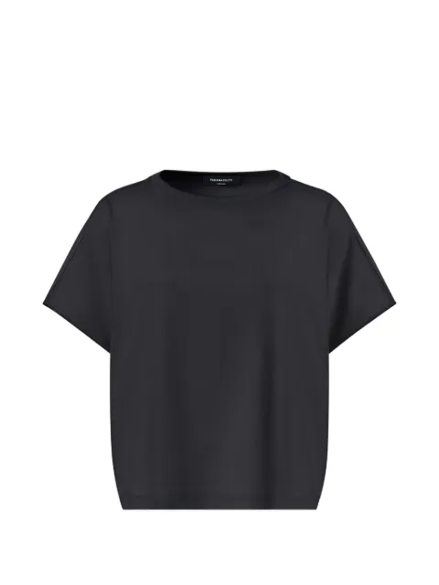 Fabiana Filippi cap-sleeve T-shirt Black JED276F568M2090000