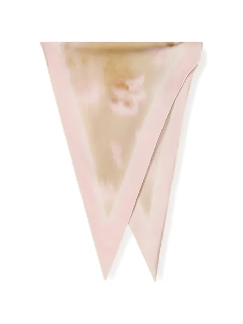 Fabiana Filippi border scarf Pink SAD276A951M0430000