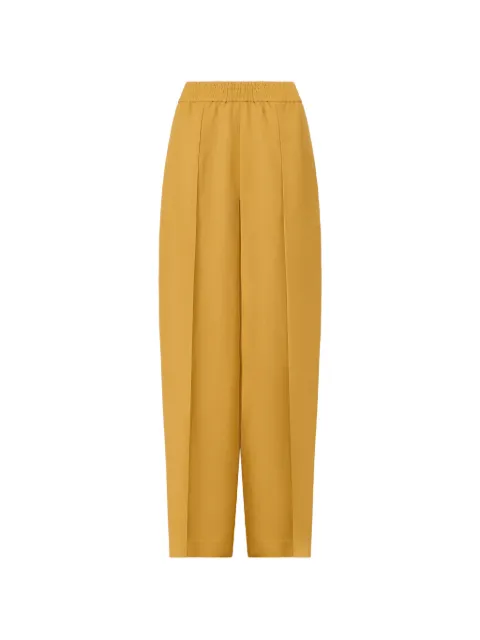 Fabiana Filippi elasticated-waistband pocket trousers Yellow PAD276F336M1500000