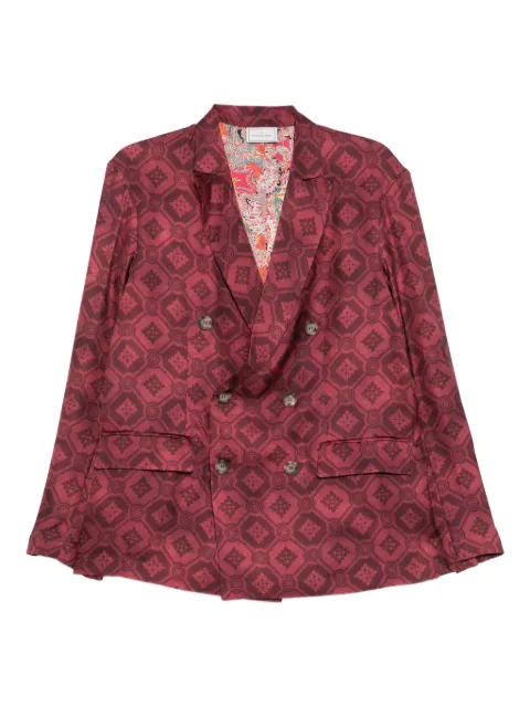 Pierre-Louis Mascia Fancy blazer Red FANCY2SGC12167516429101