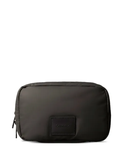 Calvin Klein zip-fastening wash bag Black LV04D1152GUB1