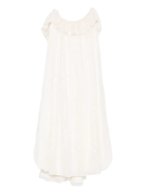 Parlor x Alice Cavaleru spaghetti-strap midi dress Neutrals 2025A4