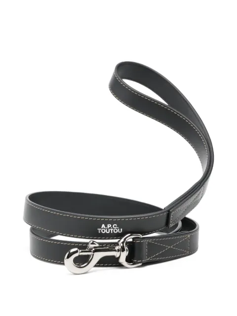 A.P.C. Toutou stitched dog leash Black PXCAXM66072LZZ