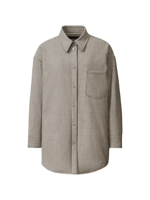 Fabiana Filippi pocket button coat Grey CTD266F433D6200000