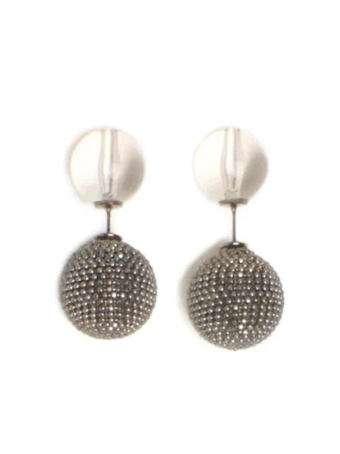 Fabiana Filippi embellished drop earrings Silver BXD266A862M0230000